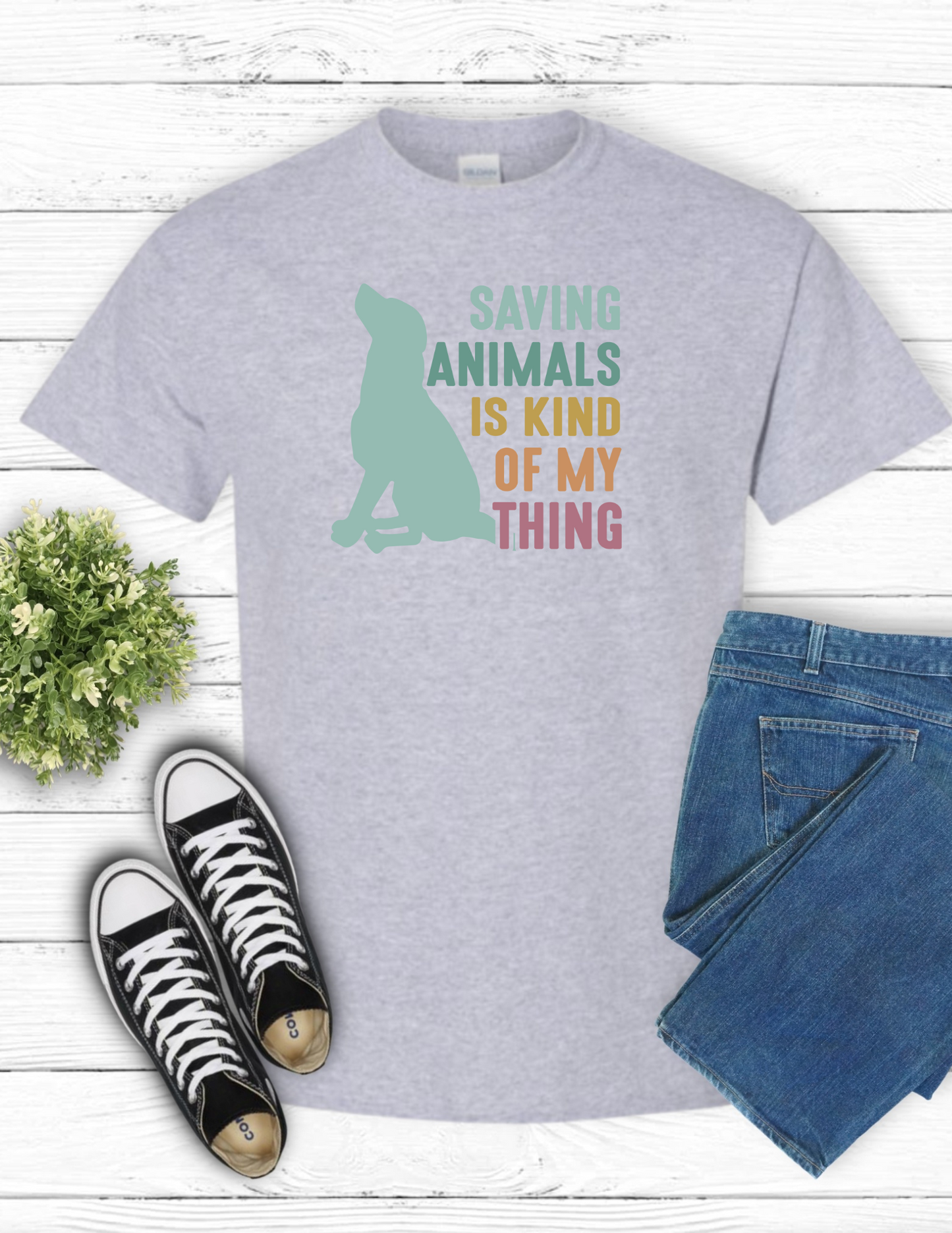 Saving Animals (grey)