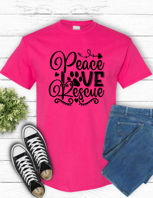 Peace Love Rescue (Heliconia Pink)