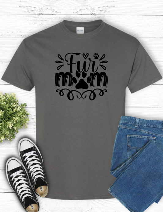 Fur Mom (dk Grey)