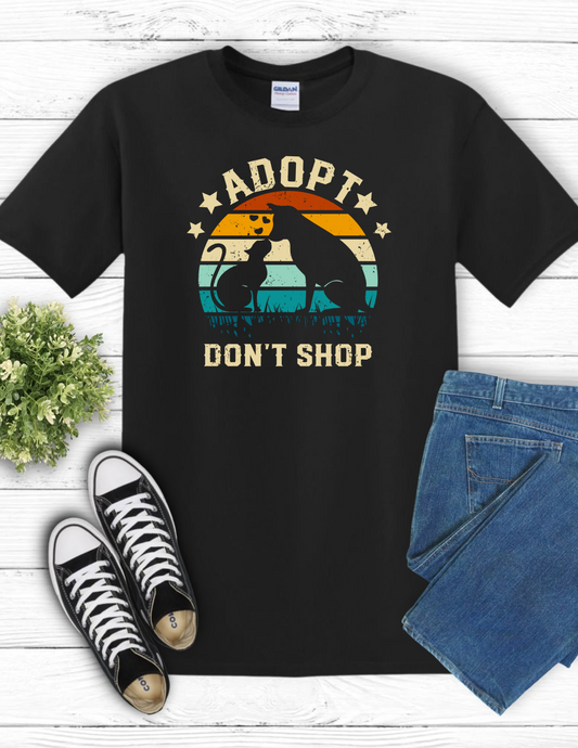 Adopt, Don't Shop (black)